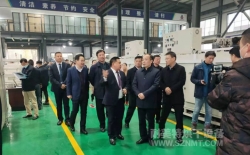 湖南省常德市市委书记、市长等领导莅临湖南省B体育官网下载b体育在线智能烘干工业设备有限公司视察指导工作